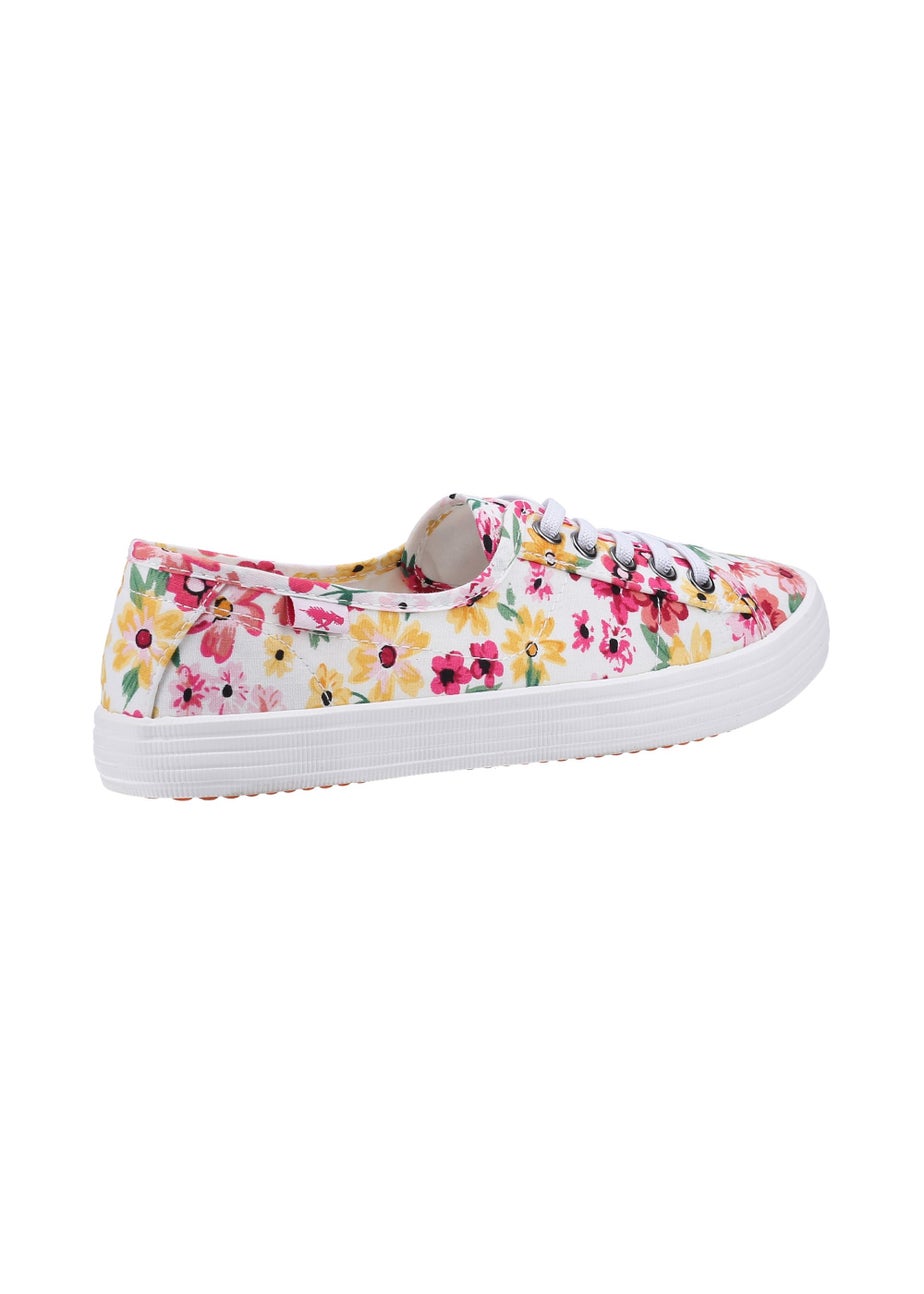 Rocket Dog White Chow Chow Margate Floral Casual Shoe