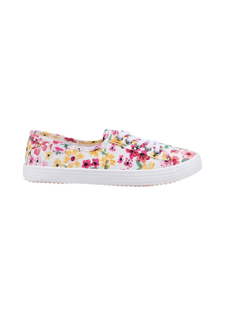 Rocket Dog White Chow Chow Margate Floral Casual Shoe