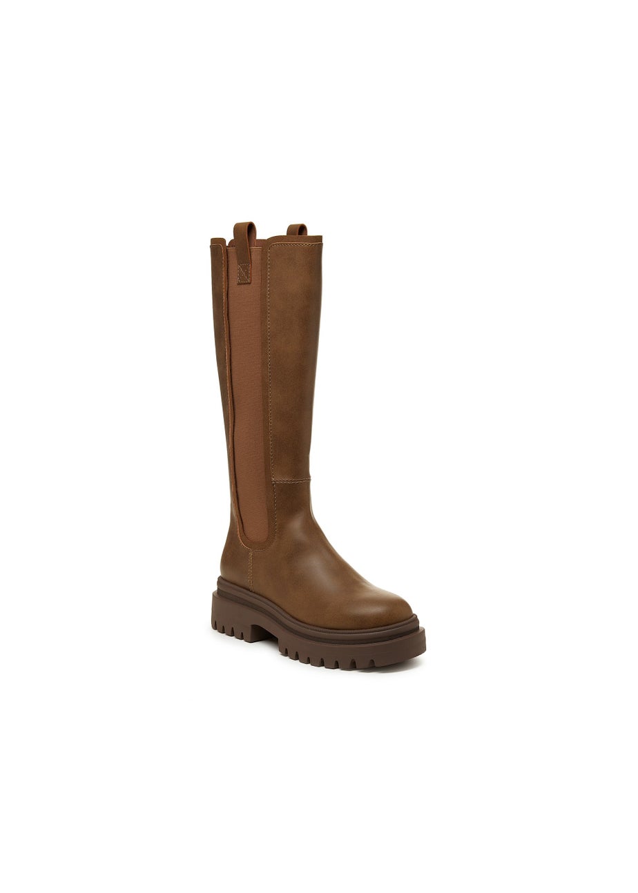 Rocket Dog Brown Drea Long Boot