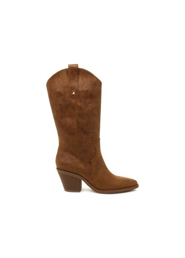 Rocket Dog Brown Feria Long Boot