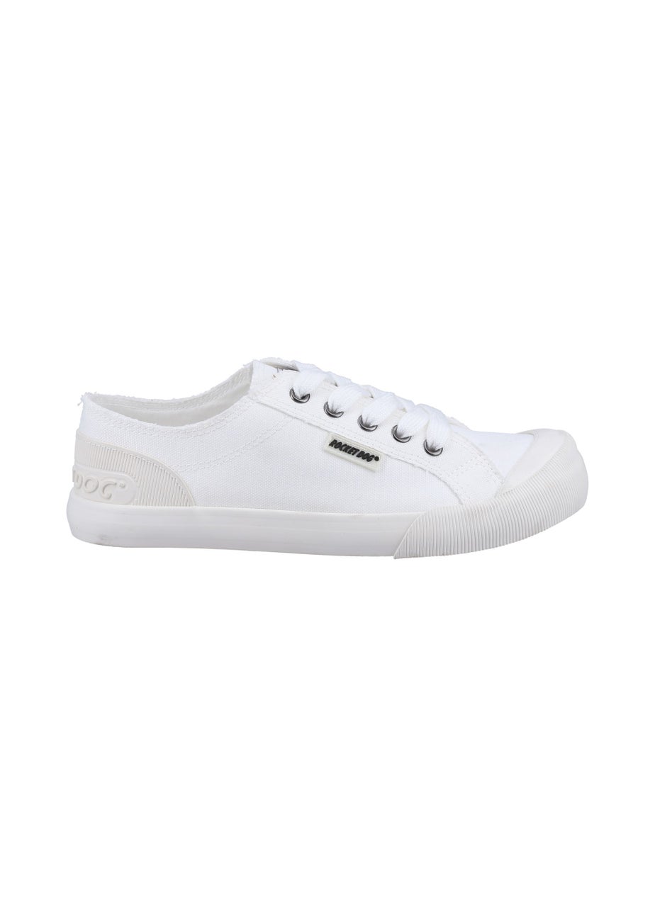 Rocket Dog White Jazzin 12A Canvas Shoes