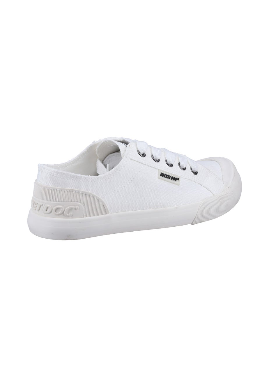 Rocket Dog White Jazzin 12A Canvas Shoes