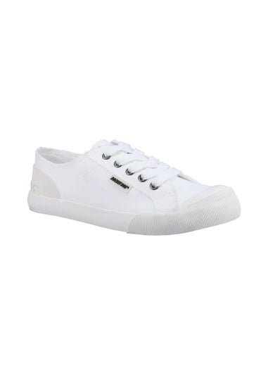 Rocket Dog White Jazzin 12A Canvas Shoes