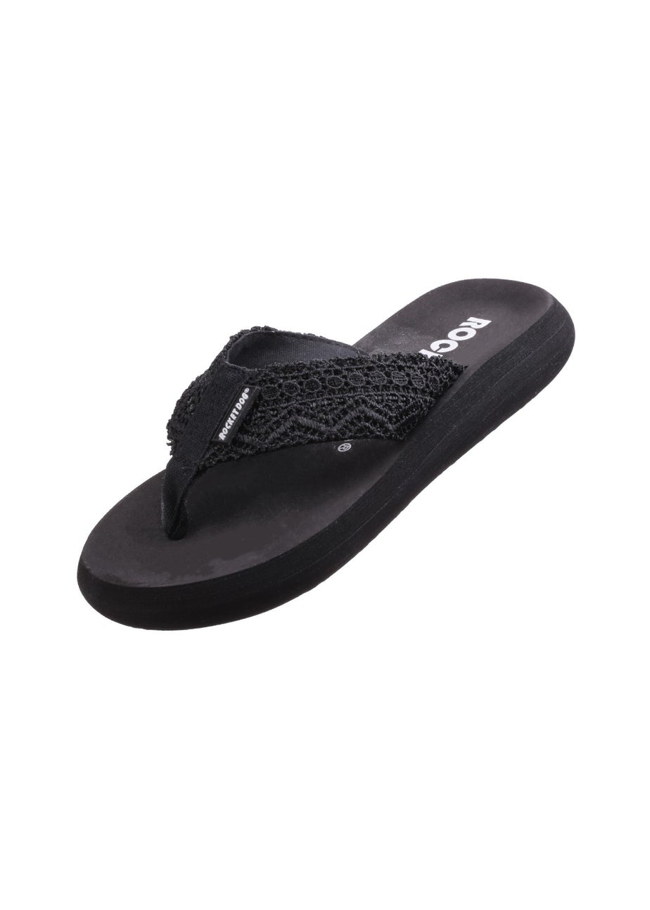 Rocket Dog Black Spotlight Lima Sandal