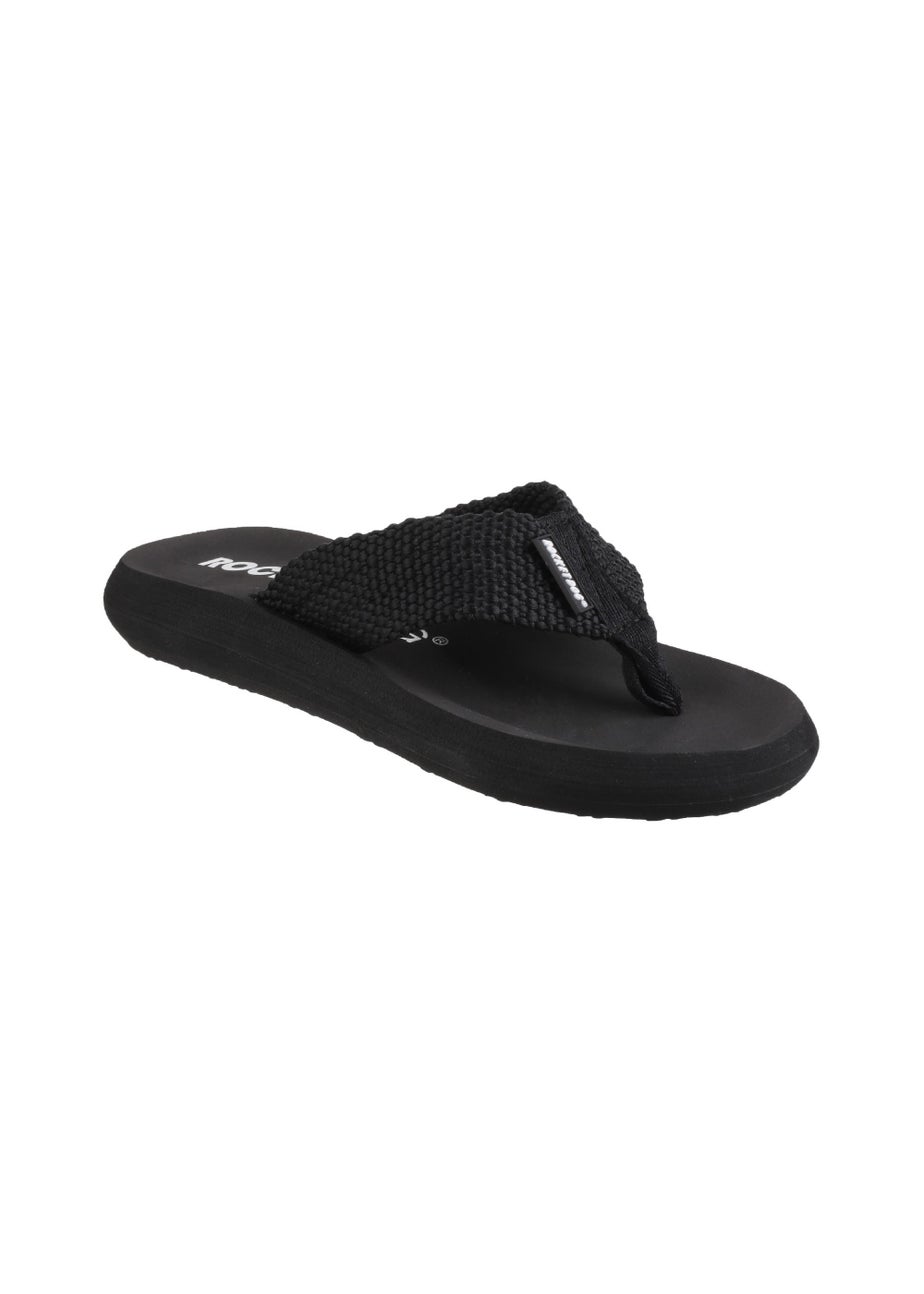 Rocket Dog Black Sunset Webbing Flip Flop