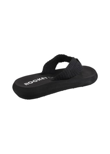 Rocket Dog Black Sunset Webbing Flip Flop