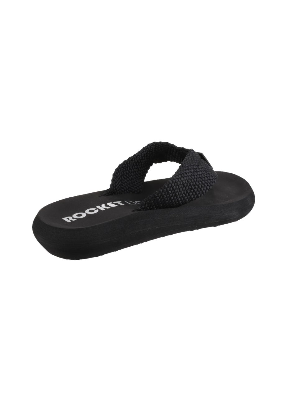 Rocket Dog Black Sunset Webbing Flip Flop