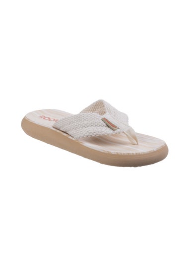 Rocket Dog Cream Sunset Webbing Flip Flop
