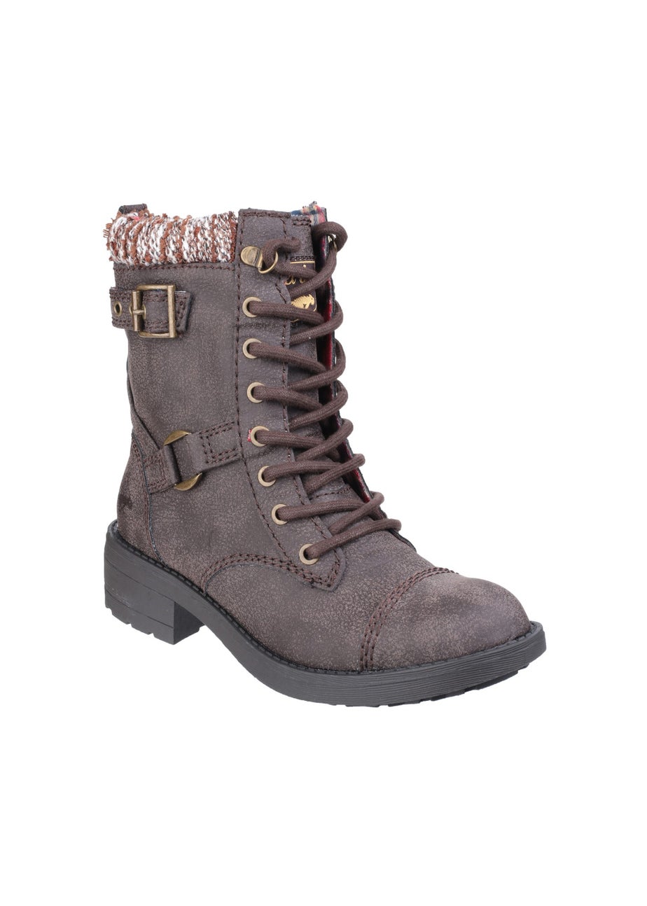 Rocket Dog Brown Thunder Galaxy Biker Boot