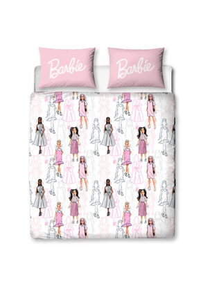 Barbie Figures Double Rotary Duvet Set