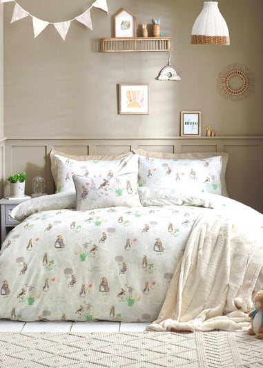 Peter Rabbit™ Classic Cotton Duvet Cover Set Natural