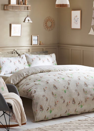 Peter Rabbit™ Classic Cotton Duvet Cover Set Natural