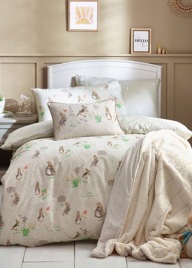 Peter Rabbit™ Classic Cotton Duvet Cover Set Natural