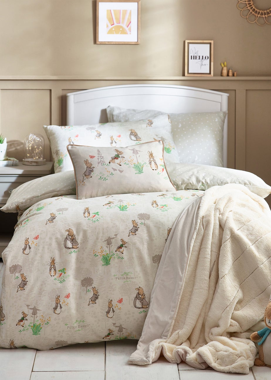 Peter Rabbit™ Classic Cotton Duvet Cover Set Natural