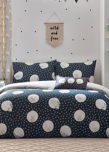 Peter Rabbit™ Spot Me Modern Duvet Cover Set Grey