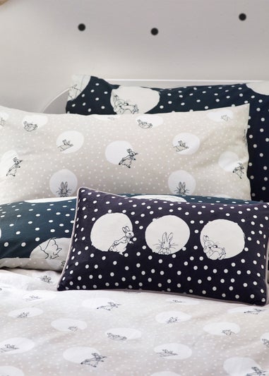 Peter Rabbit™ Spot Me Modern Duvet Cover Set Grey