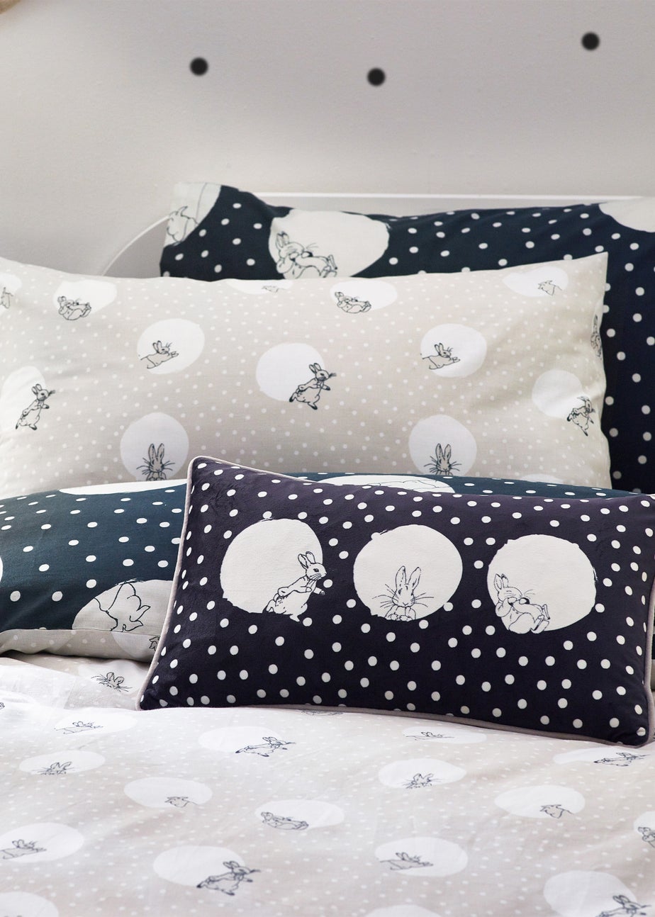 Peter Rabbit™ Spot Me Modern Duvet Cover Set Grey
