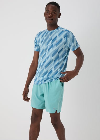 Souluxe Bright Blue Print T-Shirt