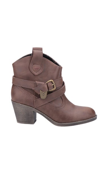 Rocket Dog Brown Satire Ankle Boot