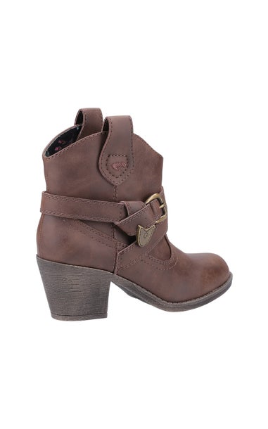Rocket Dog Brown Satire Ankle Boot