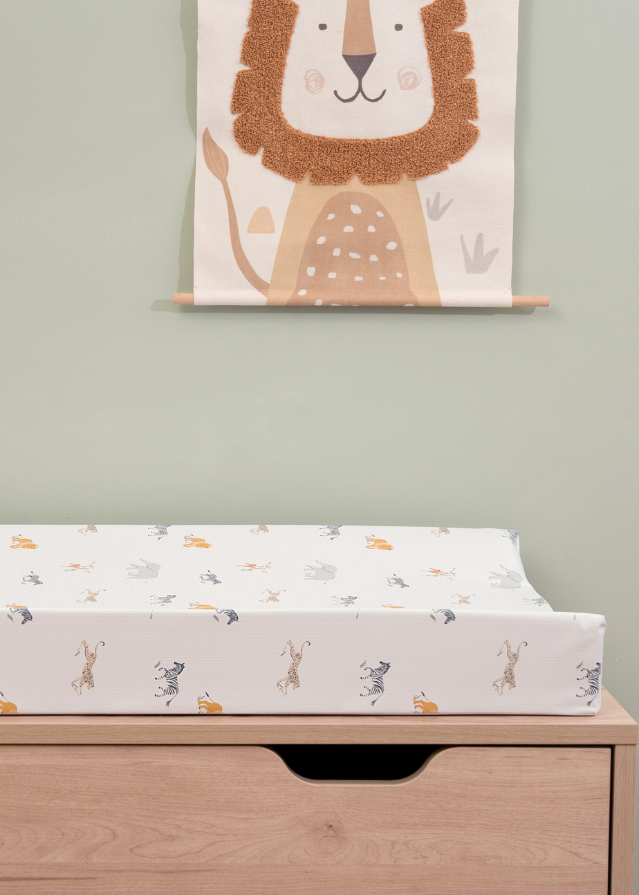 Clair de Lune Jungle Dream Changing Mat Anti-Roll Wedge