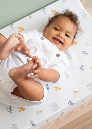 Clair de Lune Jungle Dream Changing Mat Anti-Roll Wedge