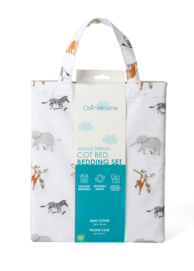 Clair de Lune Jungle Dream Cot Bed Set