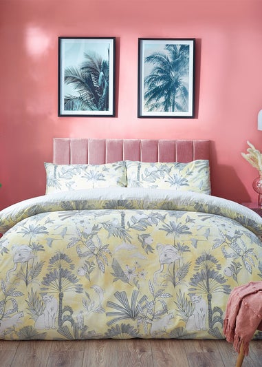 furn. Colony Palm Botanical Duvet Cover Set