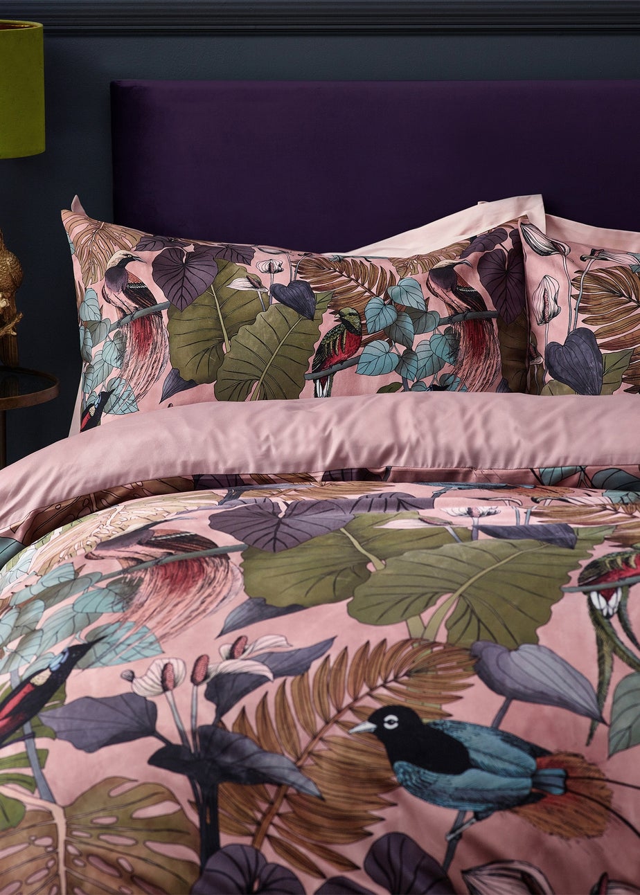Wylder Moriyo Exotic Floral Velvet Duvet Cover Set