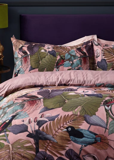Wylder Moriyo Exotic Floral Velvet Duvet Cover Set