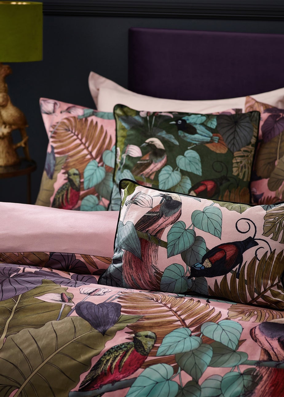 Wylder Moriyo Exotic Floral Velvet Duvet Cover Set