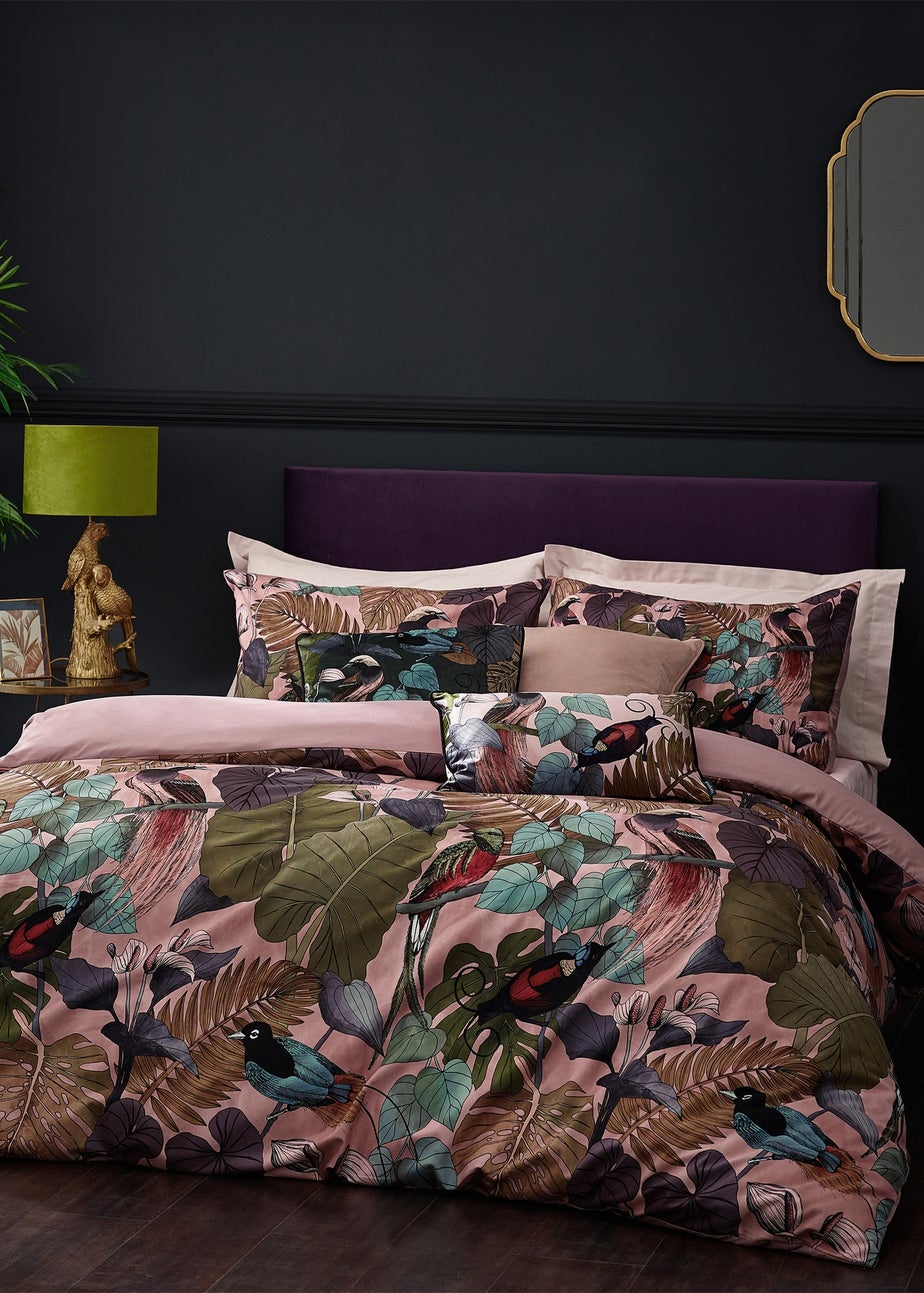 Wylder Moriyo Exotic Floral Velvet Duvet Cover Set