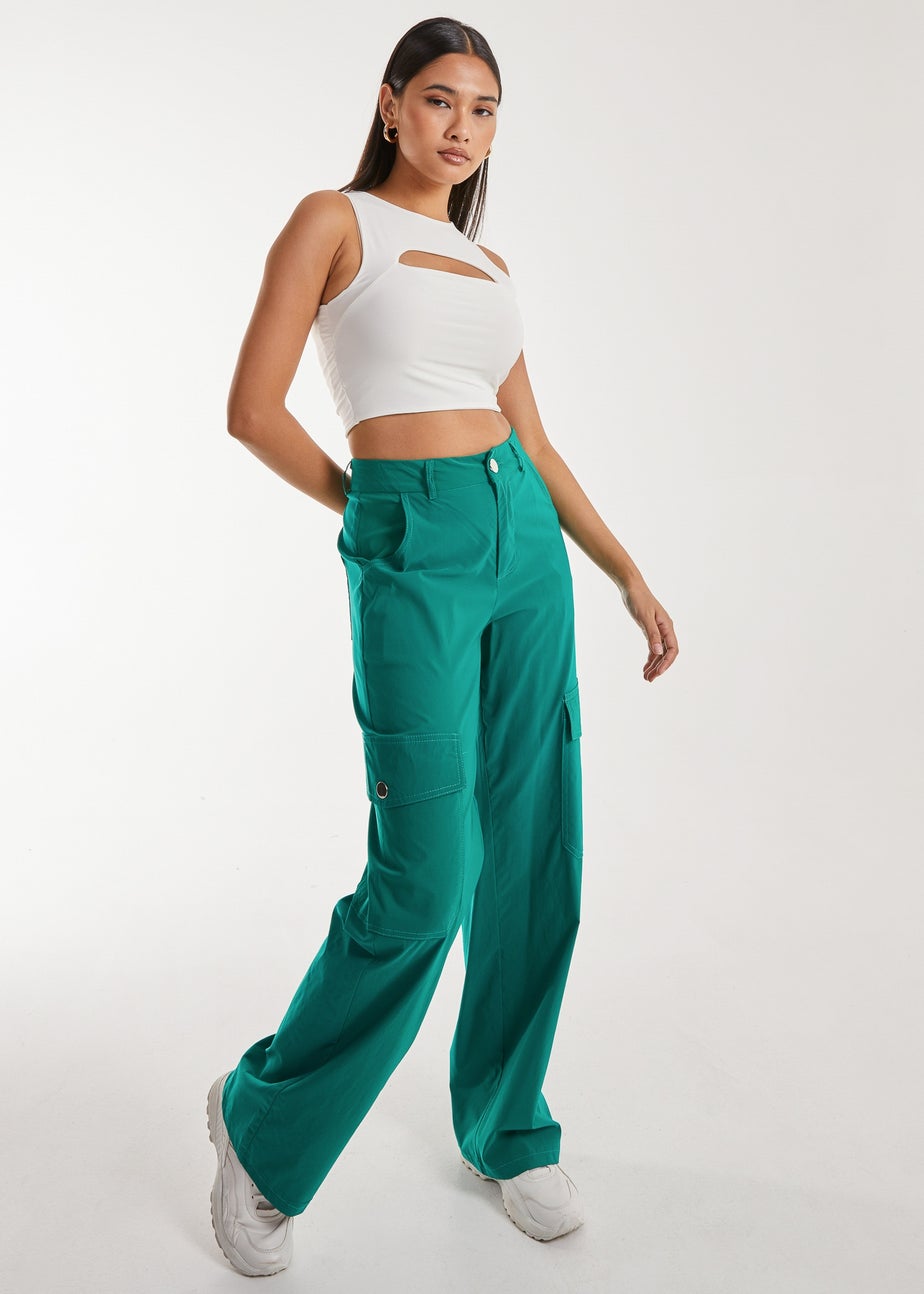 Pink Vanilla Ivory Letterbox Crop Top