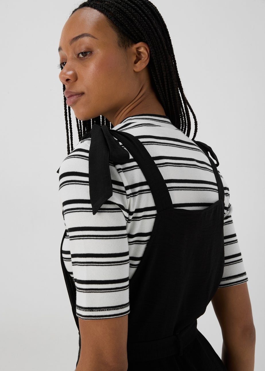 Black Apron Jumpsuit