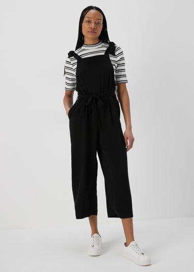 Black Apron Jumpsuit