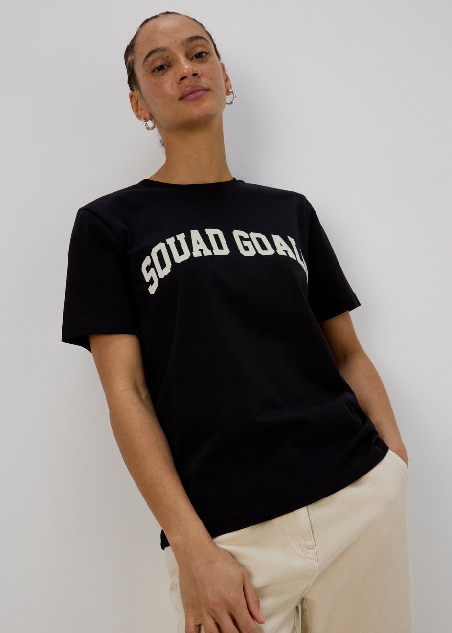 Black Squad Goals T-Shirt