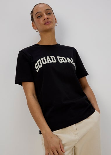 Black Squad Goals T-Shirt