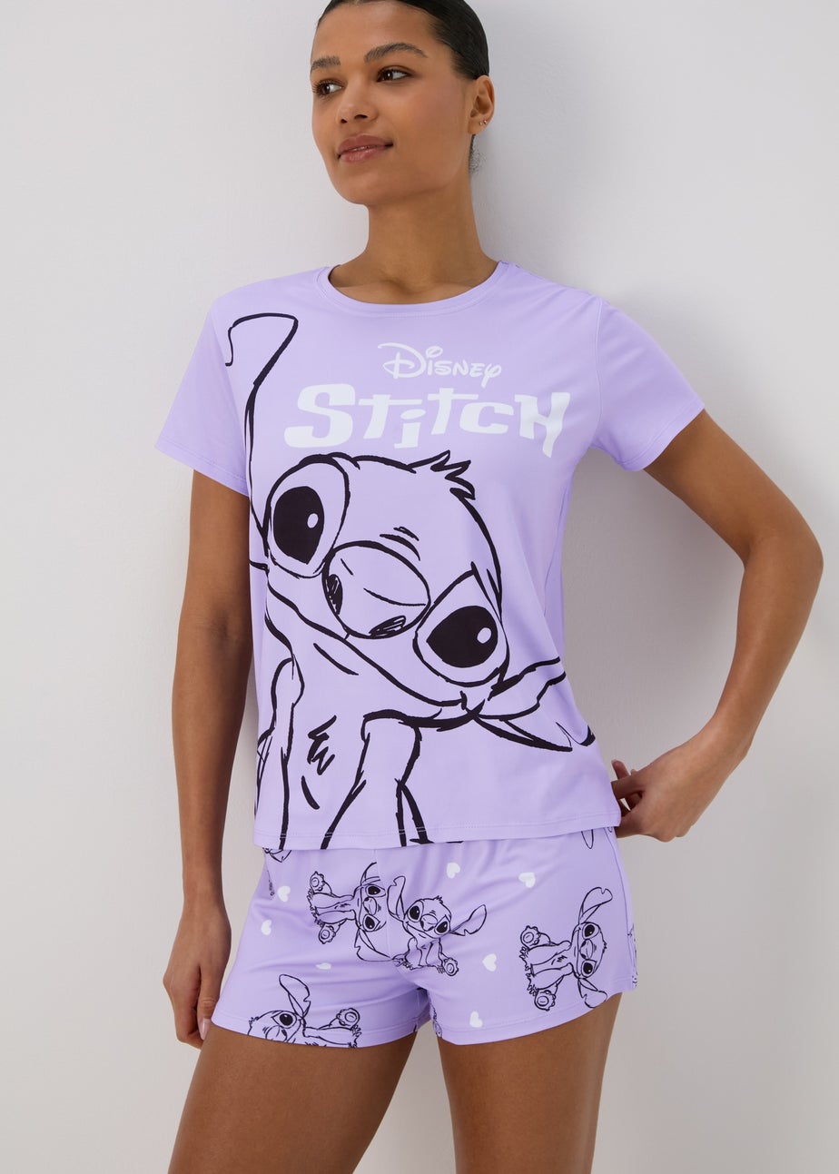 Disney Lilac Lilo & Stitch Pyjama Set