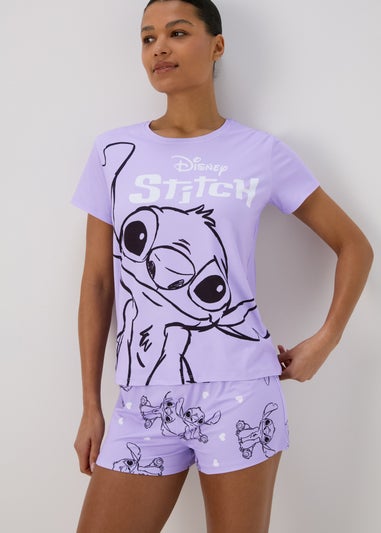 Disney Lilac Lilo & Stitch Pyjama Set