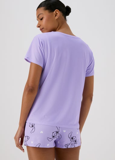Disney Lilac Lilo & Stitch Pyjama Set