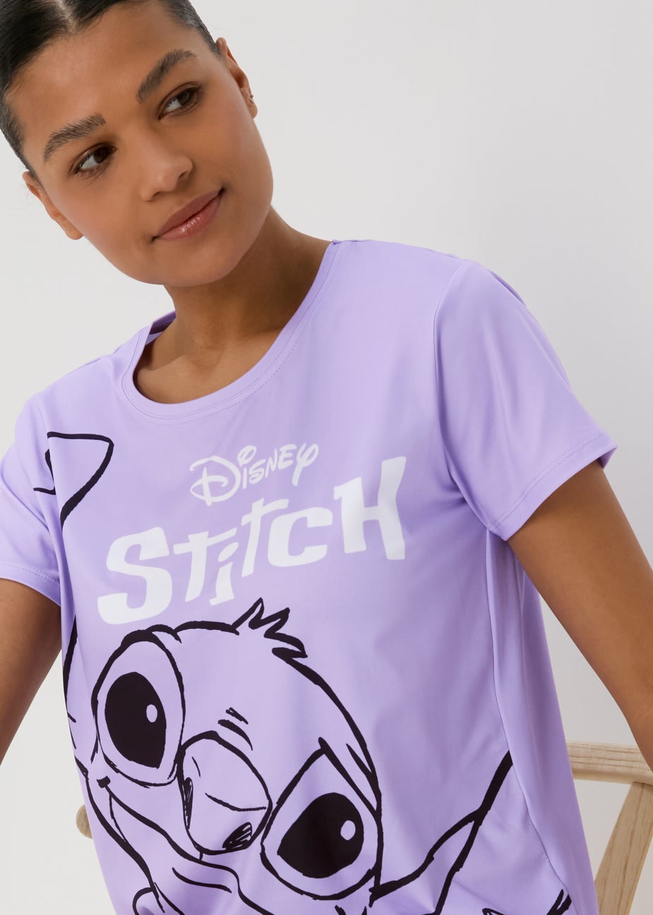 Disney Lilac Lilo & Stitch Pyjama Set