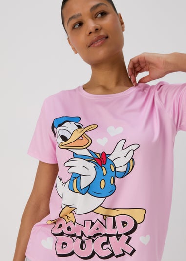 Disney Pink Donal Duck Pyjama Set