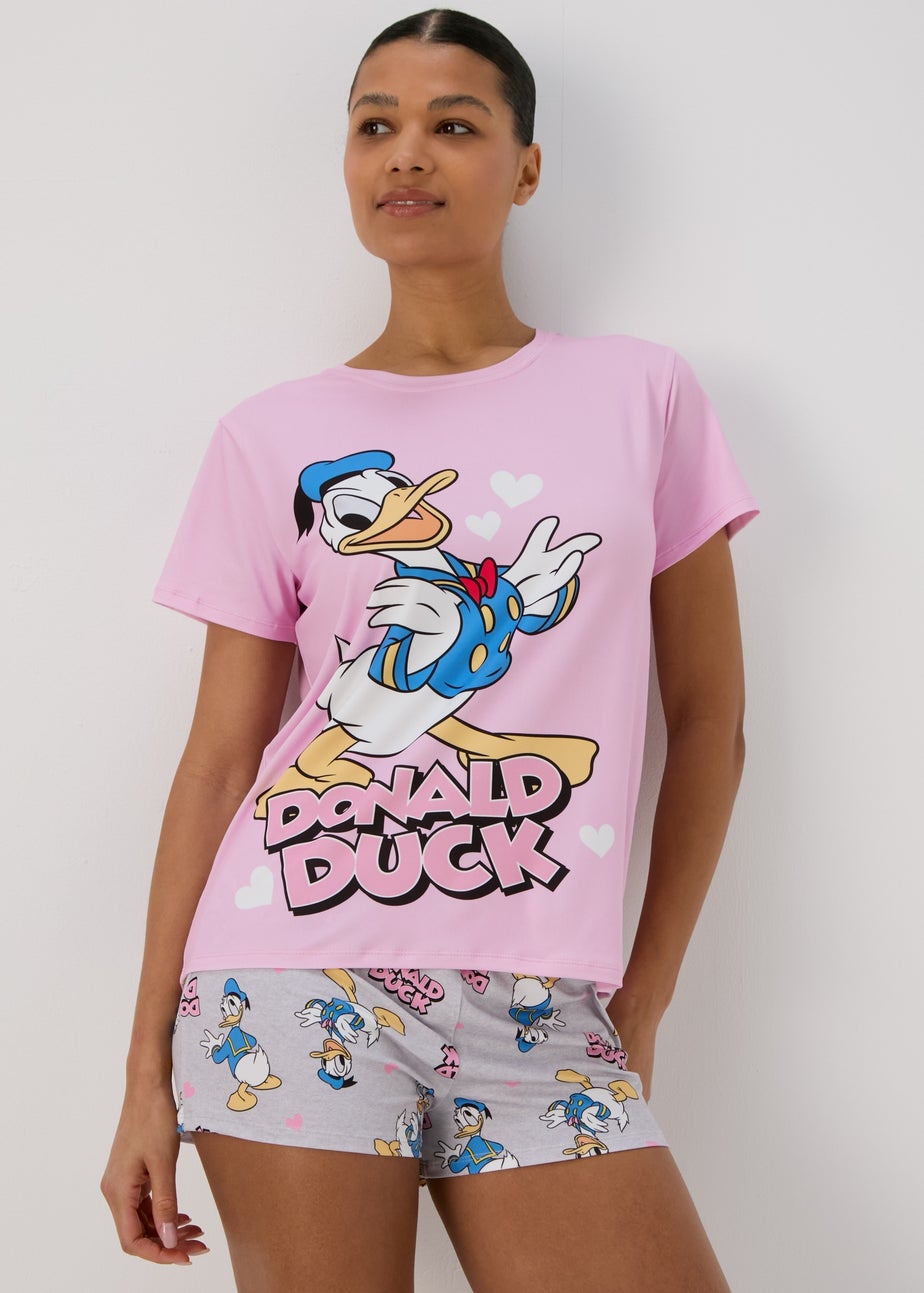 Disney Pink Donal Duck Pyjama Set