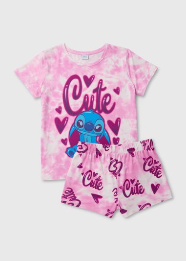 Disney Pink Lilo Graffiti Pyjama Set