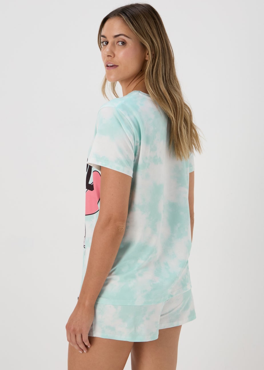 Disney Blue Dumbo Tie Dye Pyjama Set