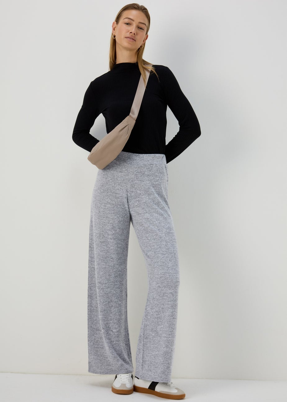 Grey Soft Touch Trousers