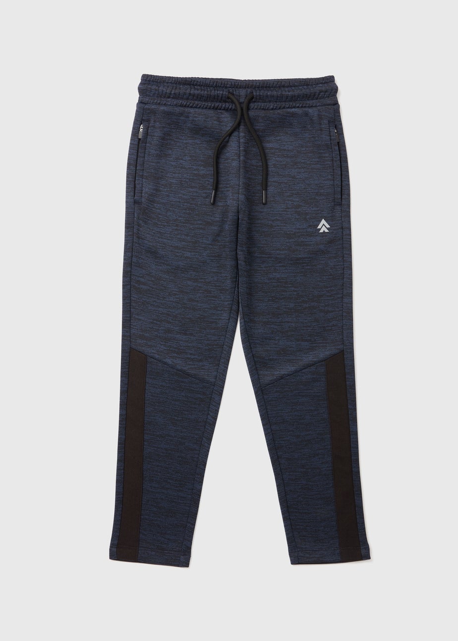 Boys Navy Sports Jogging Bottoms (7-13yrs)
