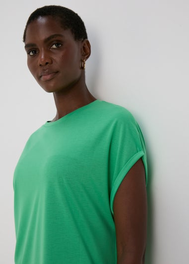 Green Longline T-Shirt