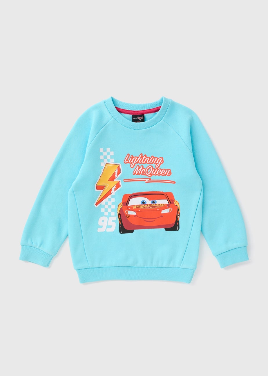 Disney Kids Blue Cars Sweatshirt (1-7yrs)