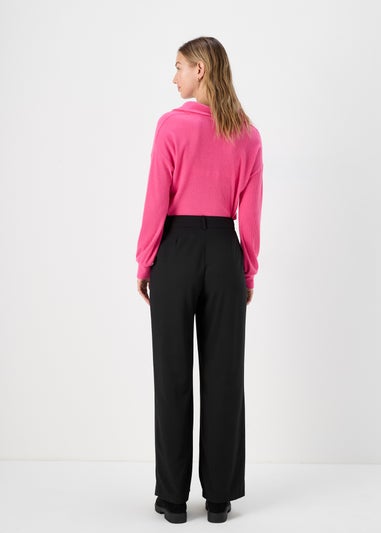 Black Wide Leg Trousers